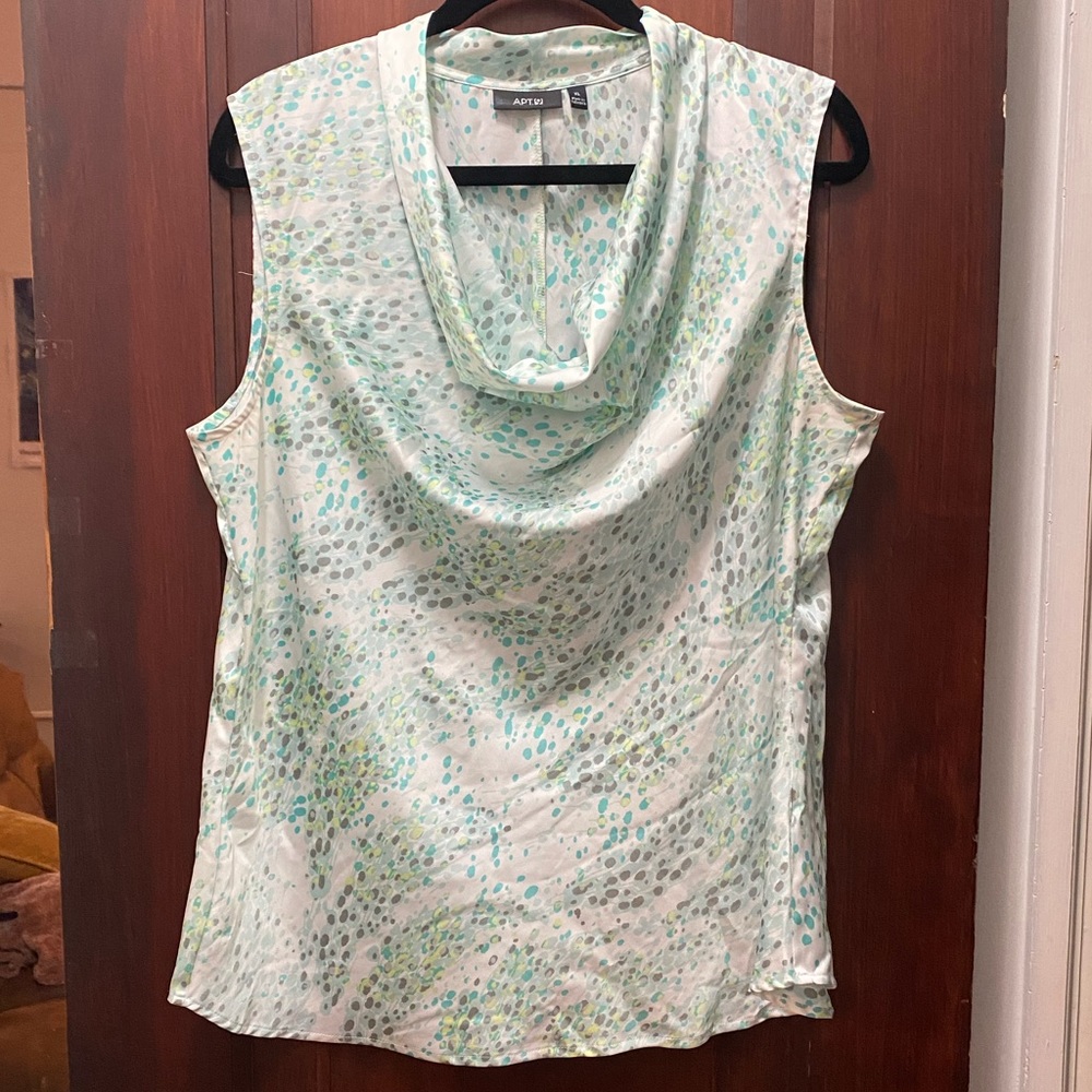 Apt. 9 Cowl Neck Sleeveless Blouse